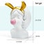 Nordic resin vase white flowerpot cute girl blowing bubble sculpture Carousel 6