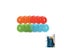 22 PCS/LOT SOCK CLIPS Sock Holder Rings Pack Of Colorful Sock Organizers Carousel 2