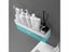 Toilet Bathroom Storage Rack Wall Hanging White Shelf Organizer Carousel 7