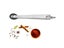 5pcs/Set Small Measuring Spoon Stainless Steel Coffee Measuring Spoons Tea Carousel 5