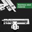 4 Inch Hardware Door Lock Stainless Steel Barrel Bolt Latch Padlock Carousel 4