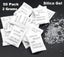 2 GRAM 50 PACK Non-Toxic Silica Gel Desiccant Sachet Damp Moisture Absorber Carousel 1