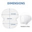 100PC Underarm Sweat Pads Absorb Liners Gasket Armpit Stickers Anti Armpits Pads Carousel 4