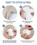 100PC Underarm Sweat Pads Absorb Liners Gasket Armpit Stickers Anti Armpits Pads Carousel 5