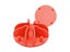 Pet Slow Feeder Dog Bowl Insert Licking Mat Silicone Pet Slow Feeding Mat Orange Carousel 4