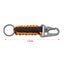 Outdoor Keychain Ring Camping Carabiner Military Paracord Cord Rope Carousel 7