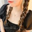 Rhinestone Shiny Chain Hairpins for Women Crystal Long Tassel Braided Carousel 5