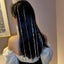 Rhinestone Shiny Chain Hairpins for Women Crystal Long Tassel Braided Carousel 7
