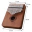 17 key Perfect Gauntlets Piano Mahogany kalimba Musical Instrument Carousel 5