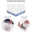 Kalimba 17 Keys, Transparent Acrylic Thumb Piano Single Board Carousel 5