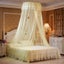 Net Curtains Corner Post Bed Canopy Mosquito Net Full Queen King Size Carousel 5