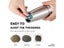Electric Pepper Mill Gravity Induction Stainless Steel Salt Spice Grinder With Carousel 4