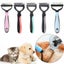 New Hair Removal Comb for Dogs Cat Detangler Fur Trimming Dematting Carousel 2