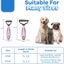 New Hair Removal Comb for Dogs Cat Detangler Fur Trimming Dematting Carousel 7
