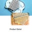 Kalimba 17 Keys Thumb Piano Considerate Gift With Lovely Pattern Carousel 3
