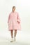 Wearable Blanket Hoodie Luminous Glow in Dark One size Hooded - Adult Pink Carousel 10
