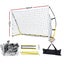 Everfit 2.4m Football Soccer Net Portable Goal Net Rebounder Sports Training Carousel 4