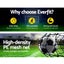 Everfit 2.4m Football Soccer Net Portable Goal Net Rebounder Sports Training Carousel 5