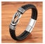 Mens leather bracelet - new Carousel 1