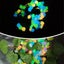 300Pcs Luminous Stones Garden Decor Glow In Dark Outdoor Pebble Rocks Fish Tank Carousel 10