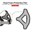Reduce Pressure Head Strap Pad Soft PU Leather Cushion VR Headset Acces Carousel 8