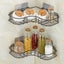 Bathroom Accessories Punch Free Corner Bathroom Shelf Bathroom Carousel 6