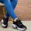 Sneakers Spring And Autumn New Lace Up Wedge Platform Shoes Outdoor Carousel 7