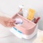 Multifunctional Desk Organizer with Mobile Phone Tissue Box and Remote Control Carousel 4