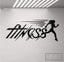 Fitness Club Removable Wall Stickers Fitness Room Wallpaper Wall Art Decal Gym Carousel 2
