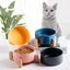 Elevated Cat Bowls Small Dog 15 Tilted Raised Food Feeding Dish Carousel 3