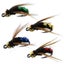 A Set #14 Hot Sale Brass Bead Head Fast Sinking Nymph Scud Fly Bug Carousel 7