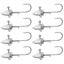 8pcs Dart Jighead Fishhooks 5g 7g Fishing Lure Hook Soft Lure Jig Carousel 1