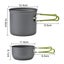 Camping Cookware Kit High Temperature Resistance Outdoor Cooking Pot Carousel 7