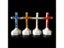 LED Light Christ Jesus Lcon Cross Home Church Pray Ornaments Carousel 4