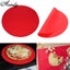 Aomily Round Silicone Baking Mat 30cm Oven Cookie Pizza Sheet Carousel 1