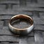 NEW! Tungsten 18k Rose Gold Plated Two-tone Satin Finish Wedding Band Ring Carousel 4