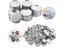 100pcs Button Pins 25 32 37 44 58MM With Puch Press Machine Carousel 1