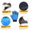 Pet Dog Cat Grooming Cleaning Magic Glove Hair For Dirt Remover Brush Deshedding Carousel 4