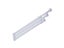 32-90cm Adjustable Curtain Rod Metal Spring Loaded Bathroom Bar Shower Carousel 7