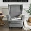 Wingback Sofa Covers Velvet *Grey Carousel 3