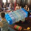 [MANGO TREES] Yoga Block Meditation Cushion Pillows Pilates Prop Bolster Blu Carousel 1