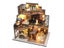 Doll House With Dust Cover Casa Miniature Diy Wood Dollhouse Miniatures Carousel 5
