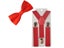 2PCS Boys Kids Suspenders BowTie Butterfly Tie In Diverse Colors Easy To Wear Carousel 4