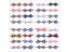 Kids Bow Ties Plaid Cotton Butterfly Small Size Party Gift Carousel 2