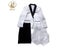 Spring Autumn Kids Wedding Blazer Suit 3Pcs White Red Blue Carousel 9