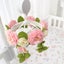 Living Textiles Baby Infant Childrens Nursery Musical Mobile Set Floral Wreath Carousel 4