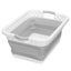 Boxsweden 45L Collapsible Laundry Basket Clothes Hamper Storage Organiser Grey Carousel 4