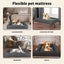 Pawz Memory Foam Pet Bed Calming Dog Cushion Orthopedic Mat Washable Removable L Carousel 9