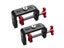 Lanxire C Clamp Heavy Duty with Standard 1/4" and 3/8" Female Screw Thread Holes Carousel 1