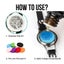 Aromatherapy Bracelet Leather Stainless Steel Essential Oil Diffuser Locket Carousel 7